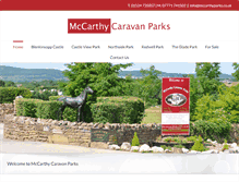 Tablet Screenshot of mccarthyparks.co.uk